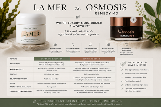 La Mer vs. Osmosis Remedy MD | Ingredient Analysis by a Licensed Esthetician